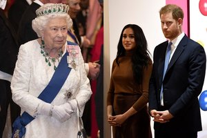 Po princo Harry ir Meghan Markle sprendimo trauktis – Elizabeth II žingsnis: rengia krizinį susitikimą