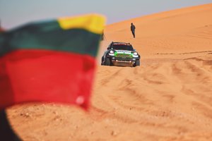 V. Žalos ekipažui ilgiausias Dakaro ralio greičio ruožas neprailgo