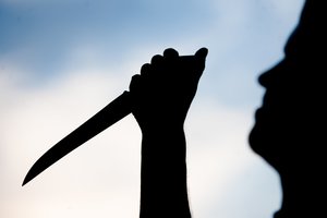 Įkliuvęs vagis grasino apsaugininkei 