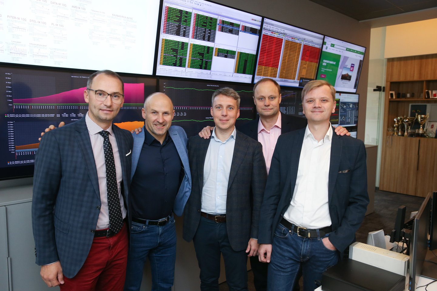 Telekomunikacijų bendrovės „Bitė Lietuva“ vykdantysis direktorius Pranas Kuisys (antras iš kairės).<br>R.Danisevičiaus nuotr.