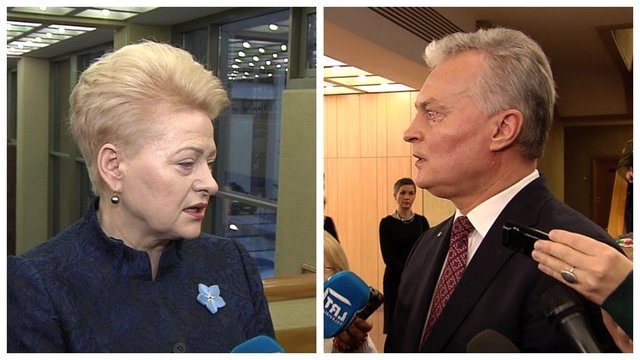 D. Grybauskaitė pažėrė kritikos G. Nausėdos sprendimams