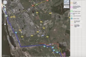 Parodė schemą, kaip į Kuršių marias galimai plūdo teršalai iš „Grigeo Klaipėda“