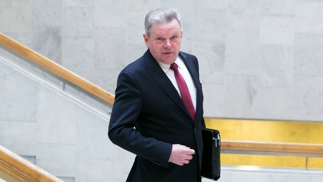 J. Narkevičius prieš posėdį dėl vietos Seime: „Aš nenoriu šiandien nieko komentuoti“