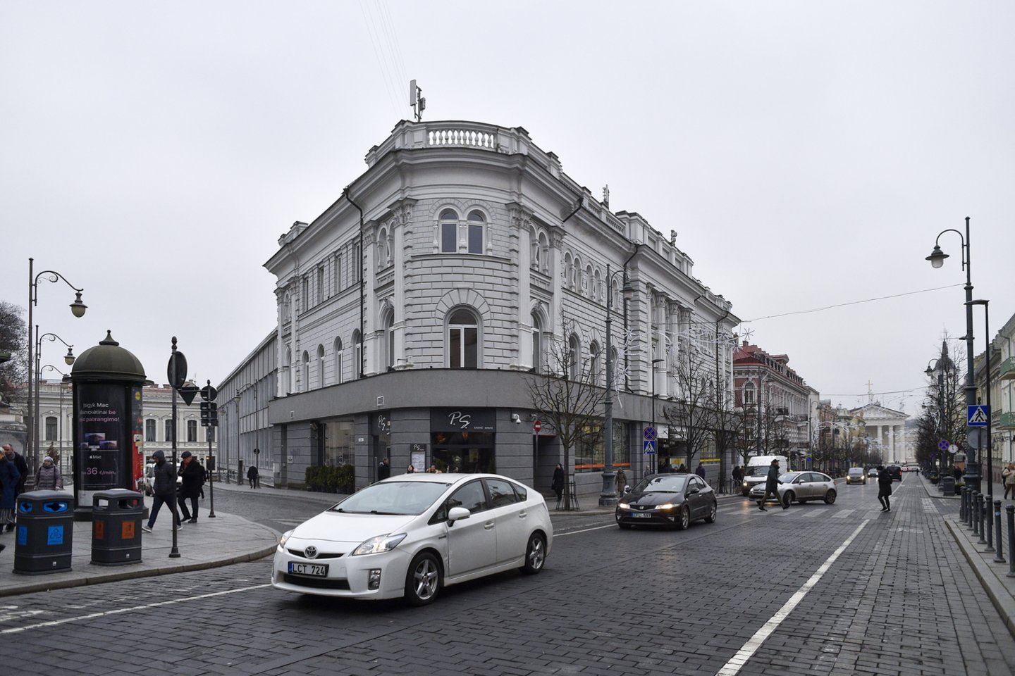 Vilniaus centrinis paštas, projekto autorius – architektas Julianas Januševskis.<br>V.Ščiavinsko nuotr.