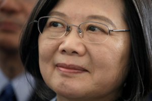 Taivano prezidente perrinkta Tsai Ing-wen pabrėžia šalies nepriklausomybę