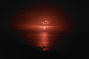 UNESCO saugomoje teritorijoje išsiveržė ugnikalnis: reginys įspūdingas