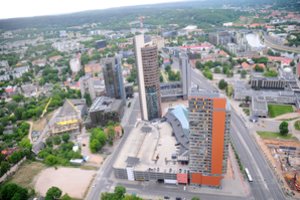 Lietuvos oro erdvėje skrydžių skaičius pernai augo 1,2 proc. 