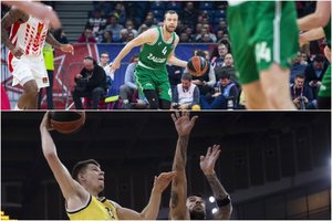 Eurolygos lietuviai: L. Lekavičius ir R. Giedraitis spėjo visur