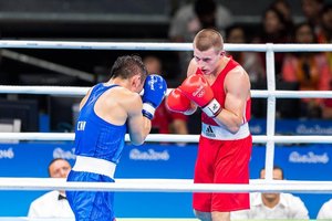 Europos bokso čempiono E. Stanionio norui grįžti į olimpinį ringą gali sutrukdyti profesionalų taisyklės