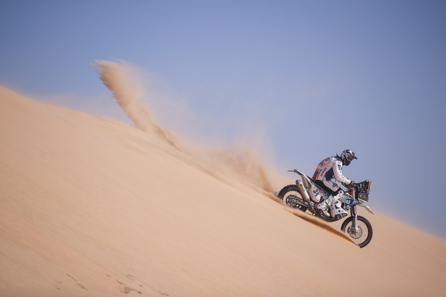  Arūnas Gelažninkas prieš paskutinį etapą Dakaro ralyje yra 30-as.<br> Zigmas Dakar team nuotr.