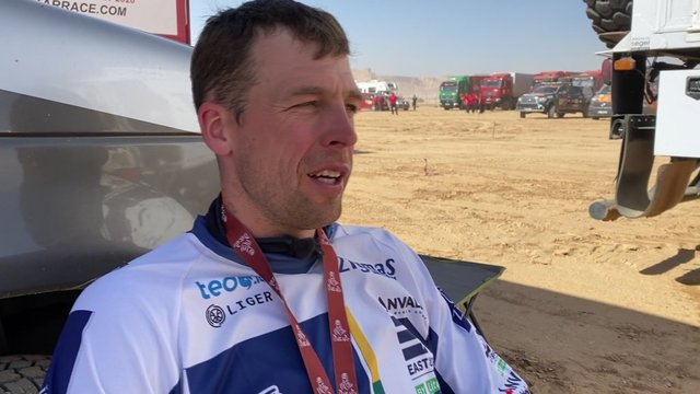 A. Gelažninkas sėkmingai pasiekė Dakaro finišą