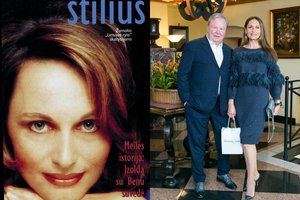 Tuomet ir dabar: 1993 m. „Stiliaus“ viršeliui pozavusi Izolda Gudelis prisiminė pažintį su vyru