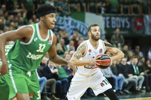 Dvigubą Eurolygos savaitę pergale siekiantis užbaigti „Žalgiris“ – autsaideris Atėnuose