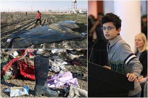 13-mečio berniuko kalba suvirpino širdis: prisiminė lėktuvo katastrofoje žuvusį tėtį