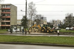 Štai taip Kaunas tvarkosi: nerado šeimininko – statinį sulygino su žeme