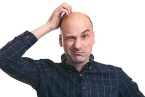 Atsakymas, kodėl vyrai pradeda plikti nuo viršugalvio