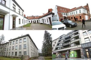 Universitetų rūmai: vieni kainuoja milijonus, kitų niekas neima už dyką 