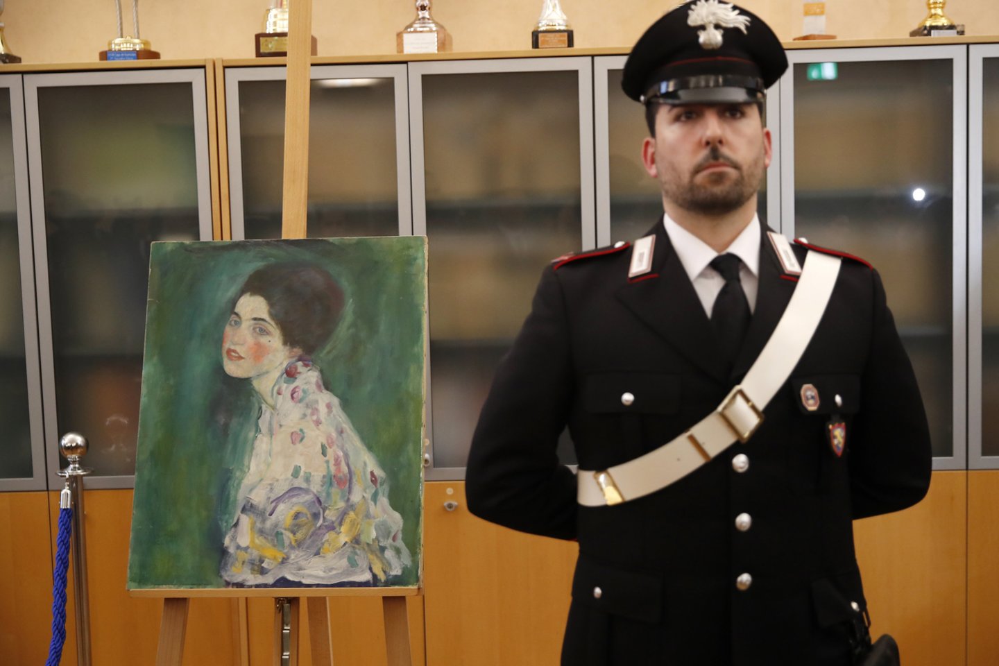  G.Klimto „Ponios portretas“.<br> AP/Scanpix nuotr.