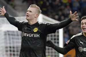 „Borussia“ pralaiminėjo 1:3, bet kai išleido į aikštę norvegą E. Haalandą, viskas apvertė aukštyn kojomis