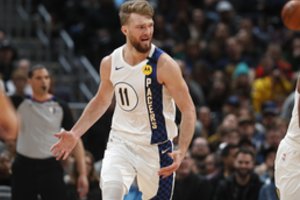 D. Sabonio žvaigždė NBA sužibo naujomis spalvomis: užfiksavo pirmąjį karjeros trigubą dviženklį