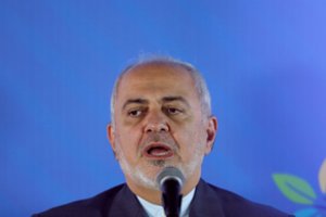 Irano užsienio reikalų ministras M. J. Zarifas nevyks į Davoso forumą