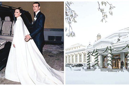 Graikų milijardieriaus vestuvėse Sankt Morice – ir Holivudo įžymybės 