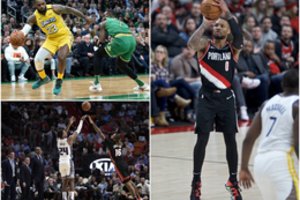 Fantastiškas D. Lillardo rekordas, antausis „Lakers“ ir „Heat“ išsigelbėjimas