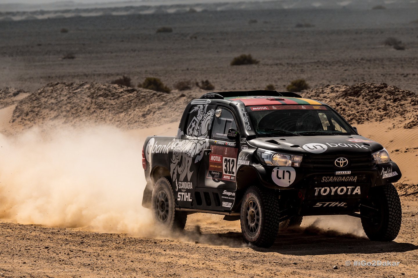 Dakaro ralis 2020.<br> iGo2Dakar nuotr.