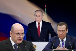 V. Putinas naujoje Rusijos vyriausybėje paliko pagrindinius ankstesnius ministrus