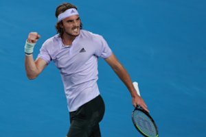„Australian Open“: S. Tsitsipas į kitą etapą žengė be kovos, kroatas M. Čiličius laimėjo dramatišką mačą