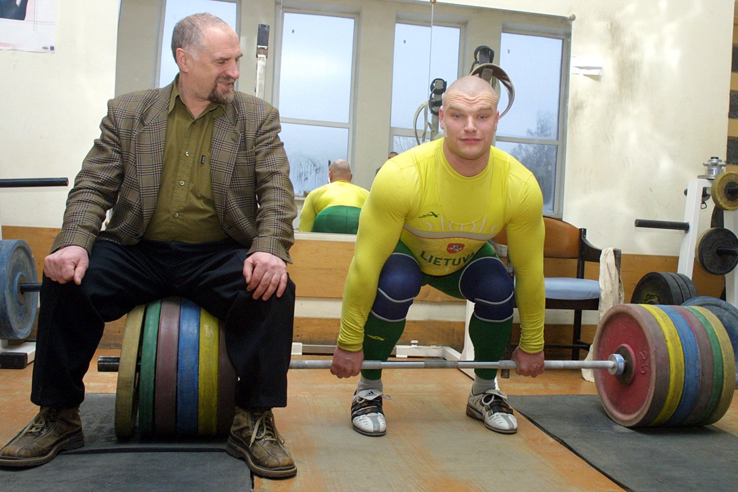 B.Vyšniausko sūnus R.Vyšniauskas dukart buvo nubaustas dėl dopingo vartojimo.<br>„Lietuvos ryto“ nuotr.