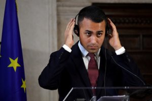 Italijos M5S vadovas L. Di Maio ketina trauktis iš partijos lyderio posto