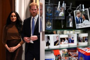 Po princo Harry ir Meghan Markle akibrokšto pigiai išparduodami jų suvenyrai