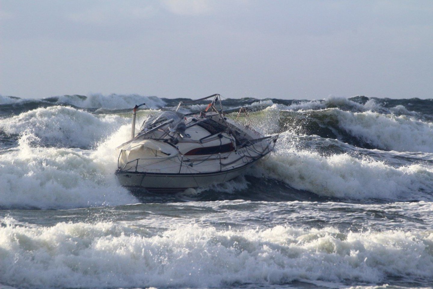 Per nelaimę jūroje žuvo trys jachtos „Defiance“ įgulos nariai.<br>arbusis.lt nuotr.