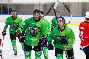 Varžovų pasipriešinimą įveikęs "Kaunas Hockey" išlaiko pirmaujančias pozicijas lygoje