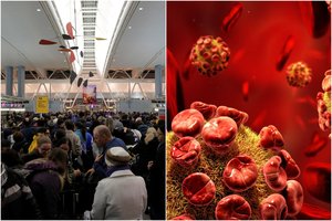 Pranešė apie pirmąją naujo koronaviruso auką už protrūkio epicentro ribų