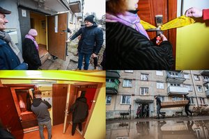 Avarinės būklės namas Kaune – jau saugus, tačiau gyventojams liko problemų