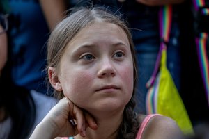 G. Thunberg teigia, kad jos reikalavimai dėl klimato Davose „visiškai ignoruojami“