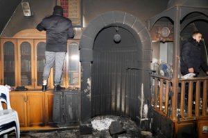 Rytų Jeruzalėje vandalai padegė mečetę