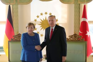A. Merkel Turkijoje susitinka su R. T. Erdoganu