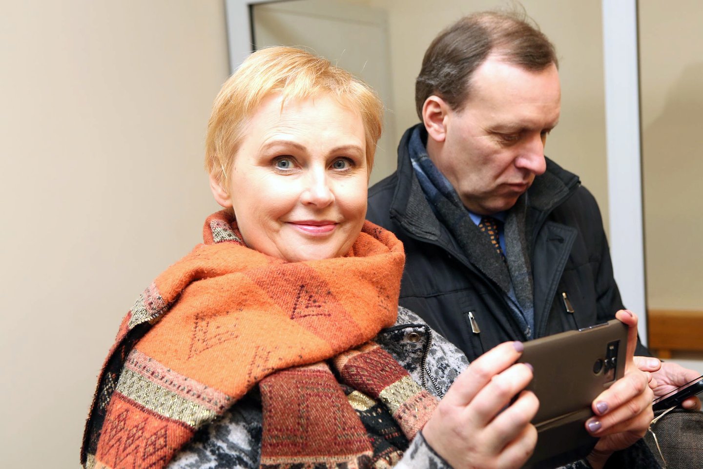 Politikai R.Janutienė ir N.Puteikis.<br> M.Patašiaus nuotr