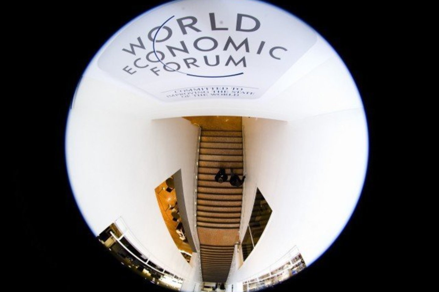 Davoso forume daug dėmesio skirta ir klimato kaitai. <br>"Reuters"