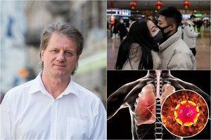 Koronavirusas jau Europoje: profesorius paaiškino, kaip pratrūko ir plinta baimę sėjantis virusas