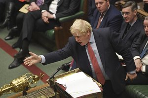 Jungtinės Karalystės premjeras B. Johnsonas pasirašė „Brexit“ susitarimą