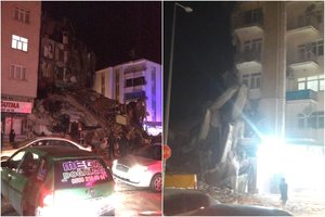 Turkiją supurtė 6,8 balo žemės drebėjimas: namai ėmė byrėti akyse, žuvusiųjų – mažiausiai 22