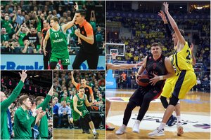 Eurolygos lietuviai: nauja R. Jokubaičio riba, pirmieji K. Lukošiūno taškai ir dingęs A. Gudaitis