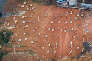 Dėl koronaviruso – skambus Kinijos pareiškimas: ligoninę pastatys per 6 dienas