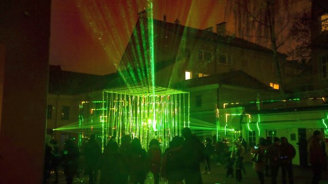 Pasigrožėkite: sostinę penktadienį nušvietė Vilniaus šviesų festivalis