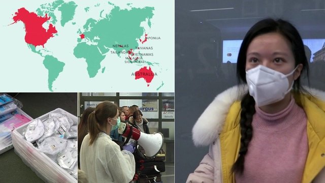 Koronavirusas smarkiai smogė Kinijai: užsikrėtimo atvejų tik daugės