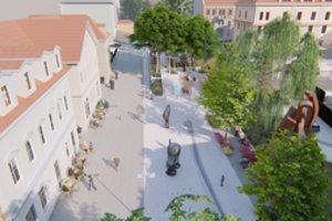 Vilniaus centre nelegali automobilių stovėjimo vieta virs išskirtine aikštele